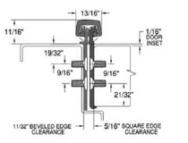 Calibre - SL24 - Continuous Geared Hinge