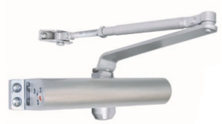 Jackson Overhead Concealed Door Closer, Adjustable Spring Power, 105 Degree Full Open Position With Hold Open Feature