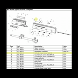BT-36510 - Cylinder Head Screw M4x10