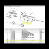 BT-36277 - Countersunk Screw Torx M3x8