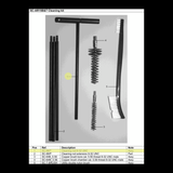 SC-98/T - Cleaning Rod 8-32 UNC