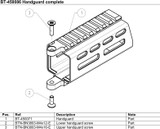BTN-BN3803-M4x16-E - Upper Handguard Screw