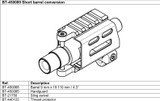 BT-450068 - Barrel 9 mm x 19 110 mm/4.3