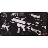 B&T APC9 Exploded View Tech Mat Large