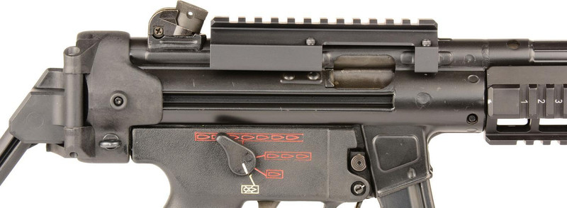 B&T mounting rail NAR Mid Range Mount - for HK MP5/HK33/HK53/G3