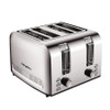Living & Co Toaster 4 Slice Stainless Steel