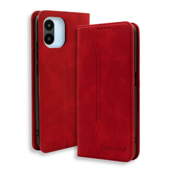 Redmi A2 Flip Case  Red