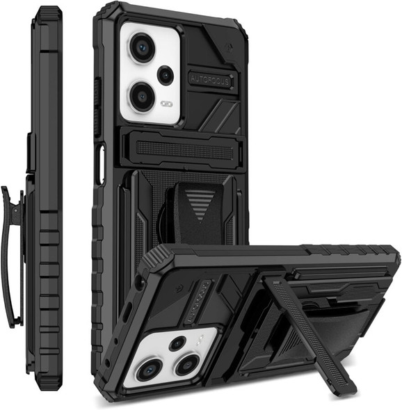 POCO X5 Hard Back Case BLK