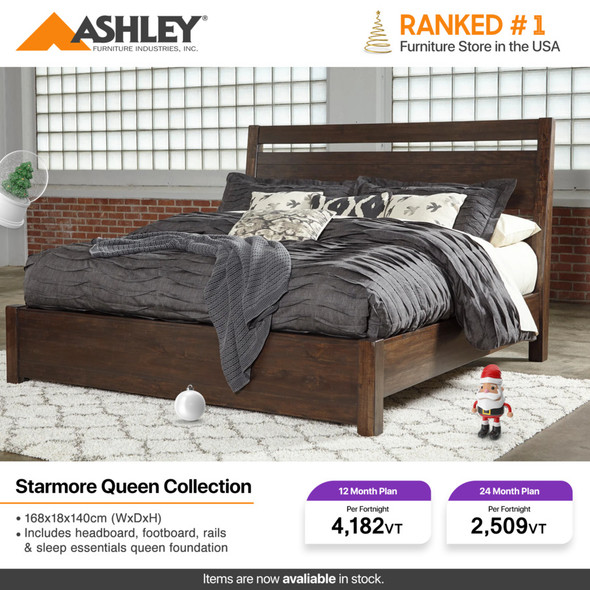 Starmore Queen Bed-24 months 2,509 VT per Fornight