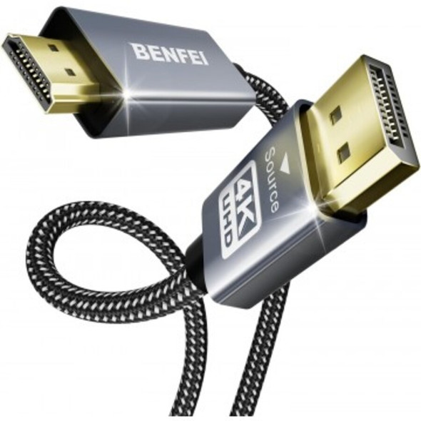 Benfei DP to HDMI 0.9M Benfei DP to HDMI 0.9M