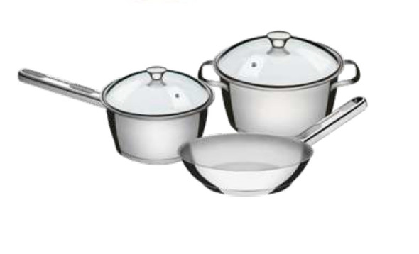 3PC. COOKWARE SET ALLEGRA