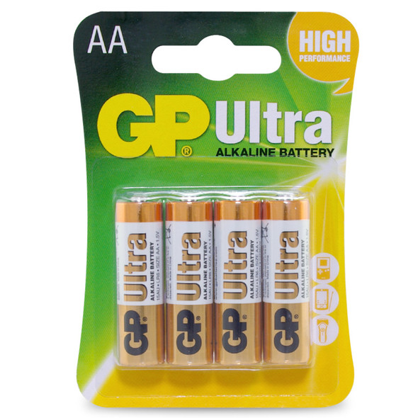 GP 4AAA  ALKALINE BATTERY