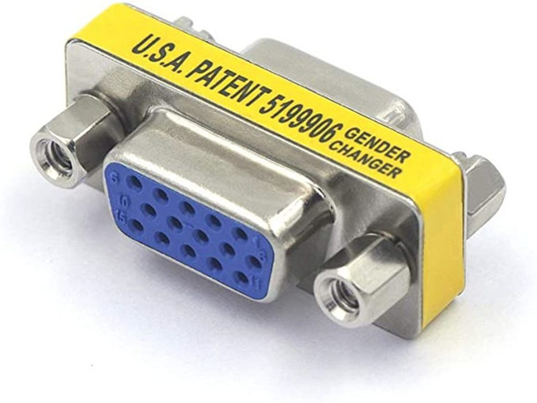 HD15 VGA Coupler, SVGA Coupler