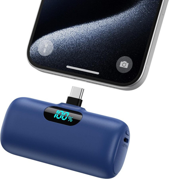 Mini Capsule Powerbank Blue