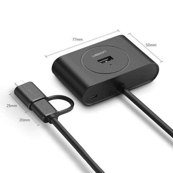 USB 3.0 Hub With Type C port