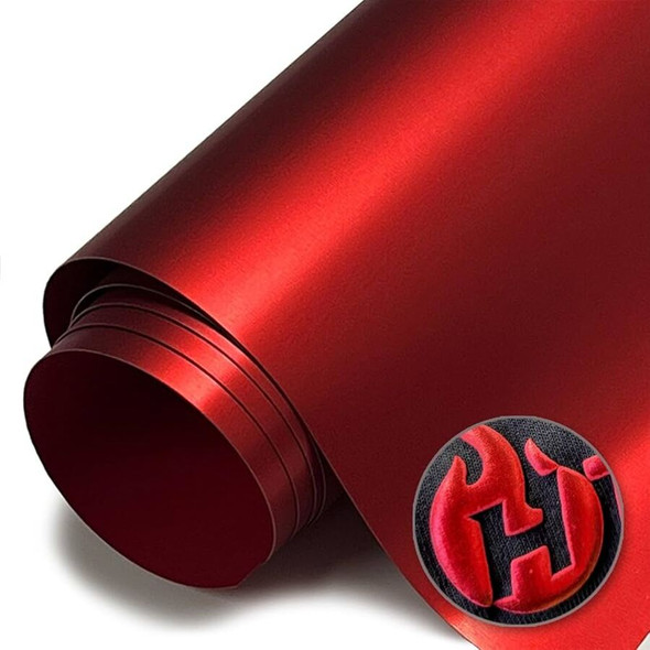 PF4 RED PU PUFF HTV