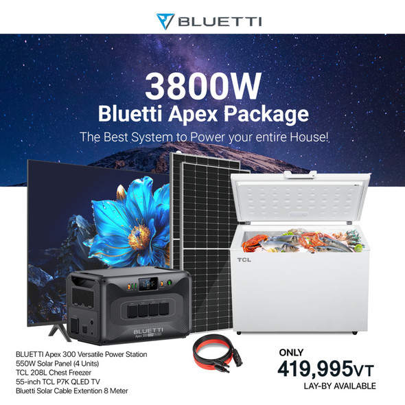 Bluetti APEX 3800W Package