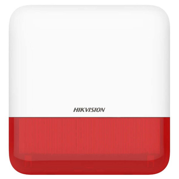 Wireless External Siren Red