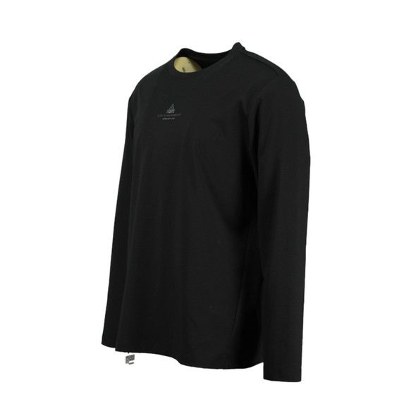 MEN Round Neck  BLK  L