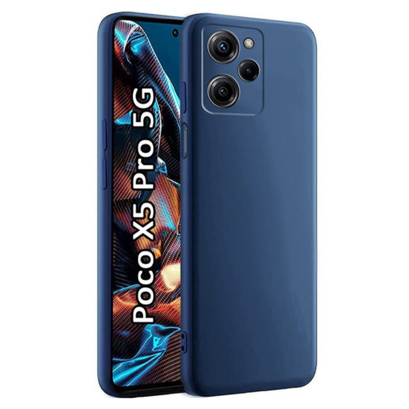 POCO X5 Hard Back Case Blue