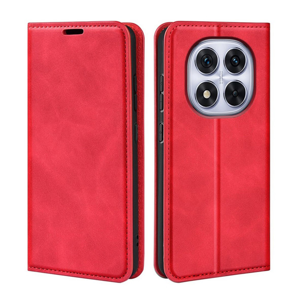 Poco X7 Flip Case Red
