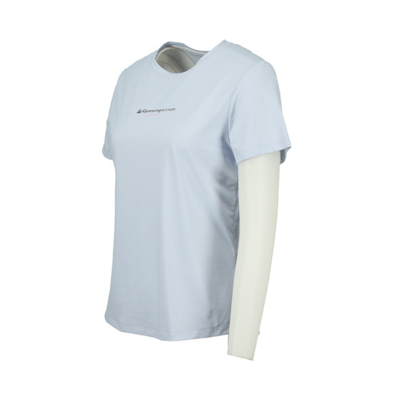 WOMEN Round Neck Shirt BLU S