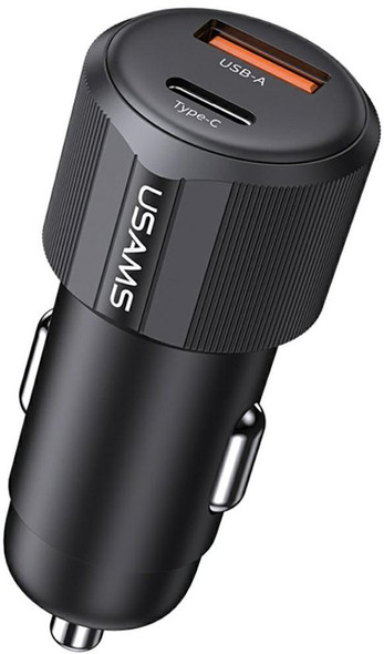 60W A+C Dual-Port Fast Car Charger