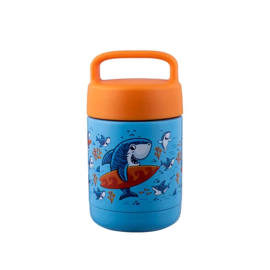 AVANTI YUMYUM FOOD JAR 375ML SURF/SHARKE
