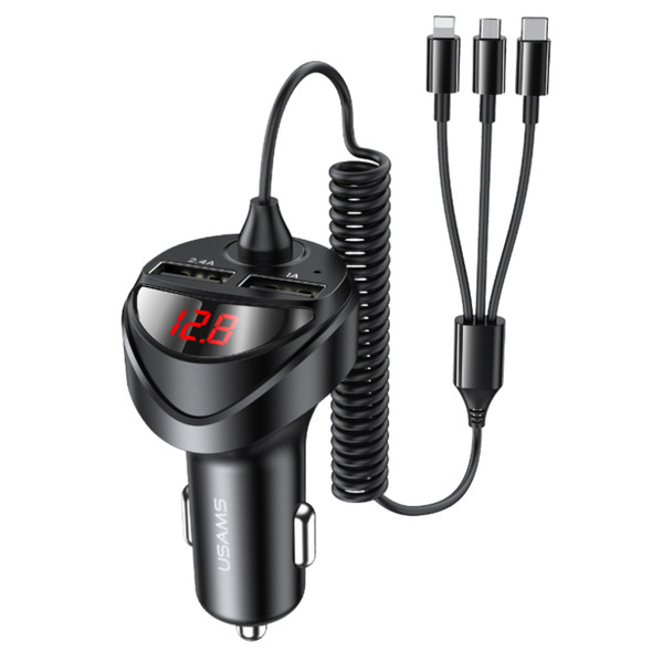 Digital Display Dual USB Car Ch
