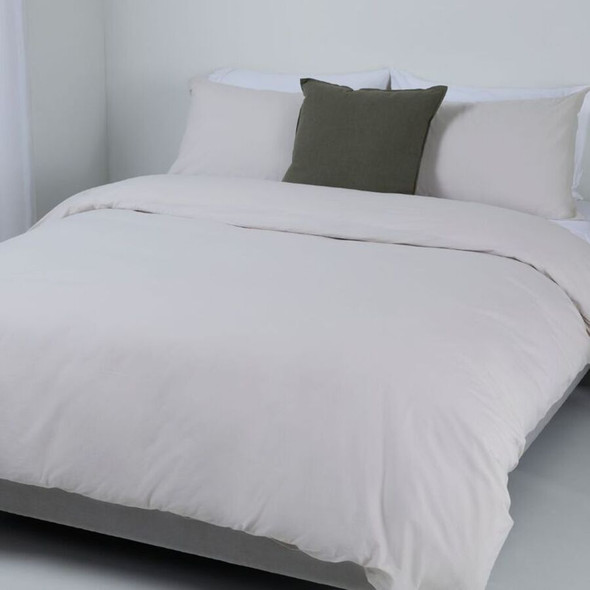 Duvet Cotton Grey Queen