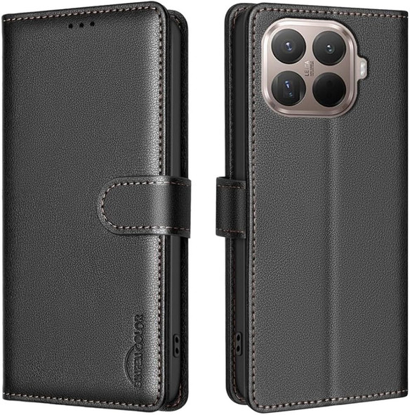 Note 15 Pro Flip Case Black