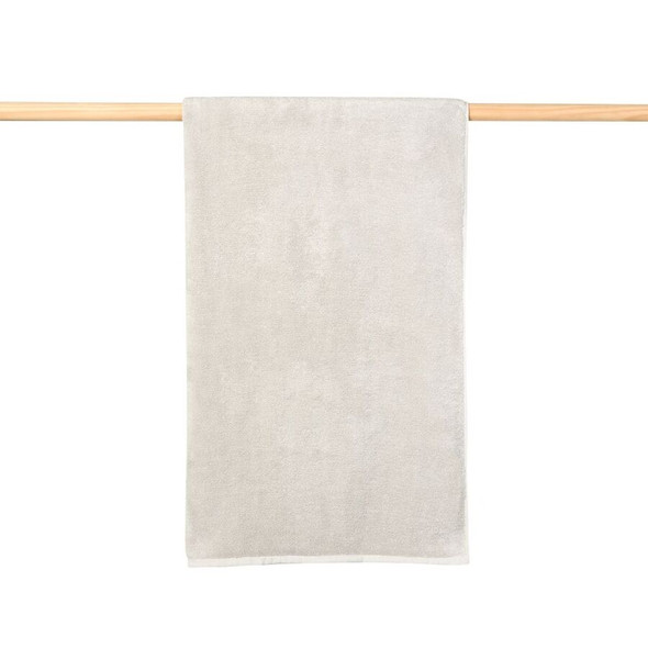 Plush Plain Spa Towel Grey Ligh