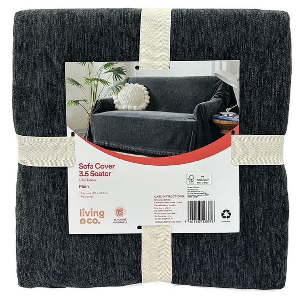 Sofa Cover 3.5 Seater Grey