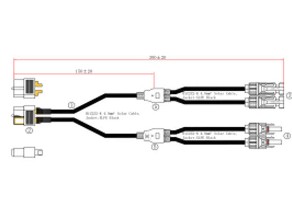 Solar DC Cable Adapter