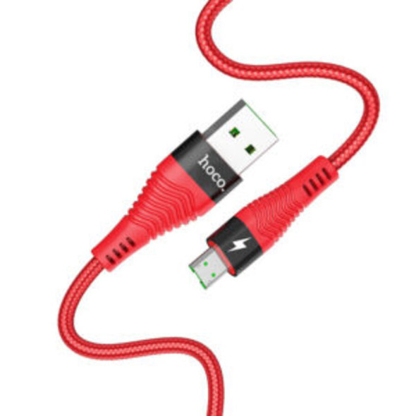 U53 4A USB to Micro-USB Red