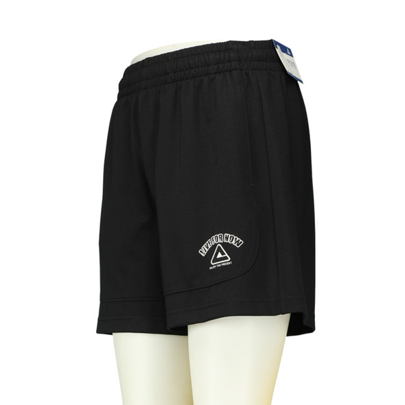 WOMEN  Knitted Shorts  BLK  2XL