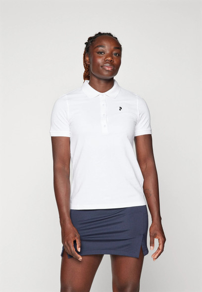 WOMEN POLO OFFWHT 2XL