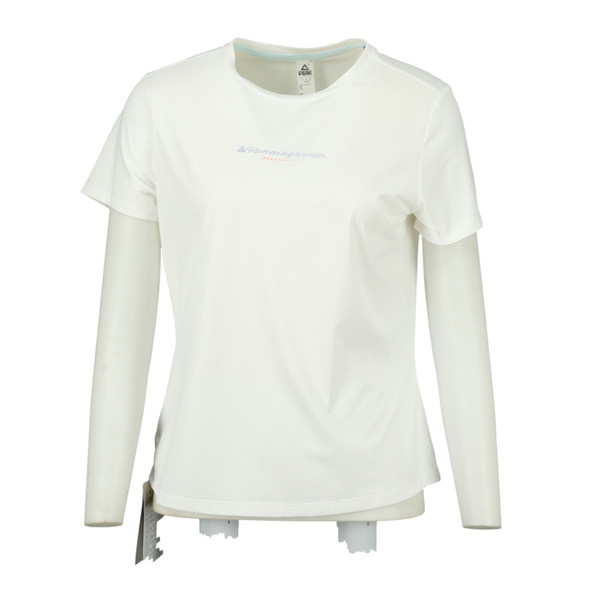 WOMEN Round Neck Shirt WHT 2XL
