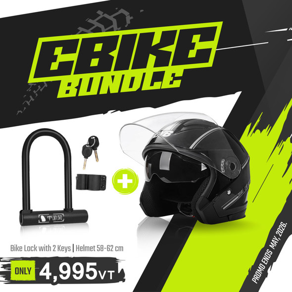 Package - Helmet+Bicycle Lock