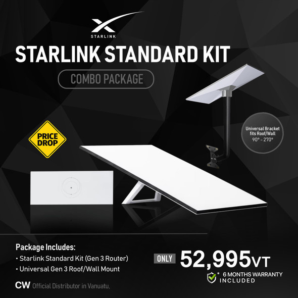 Package - Starlink Gen3 + Mount