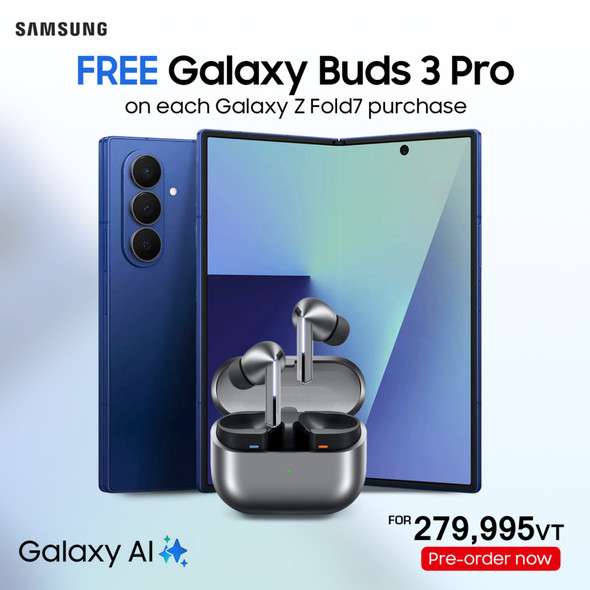 Package - Samsung Fold 7 + Buds 3 Pro