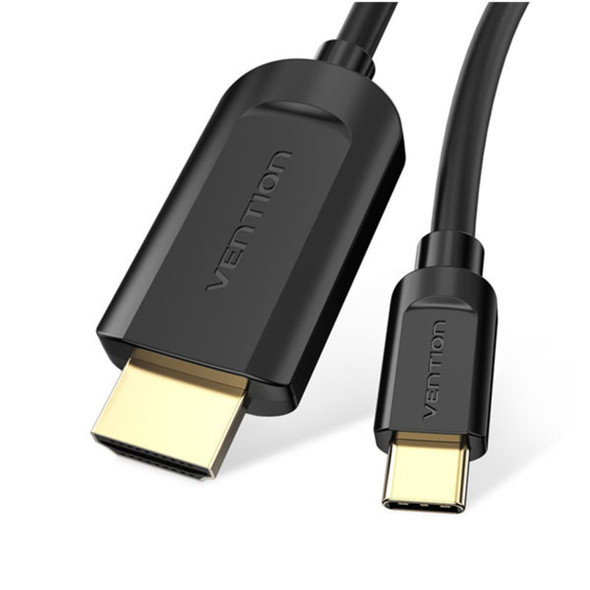 Type-C to HDMI Cable 2M Black