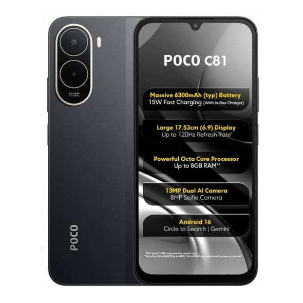 Xiaomi POCO C81 Pro 4/64 Black