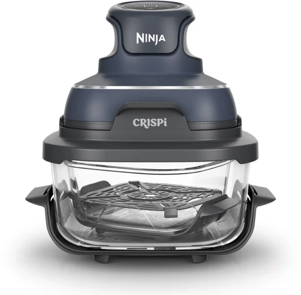 Ninja FN101GYANZ Crispi 4-in-1 Portable Glass Air Fryer (HOMNJA0063)