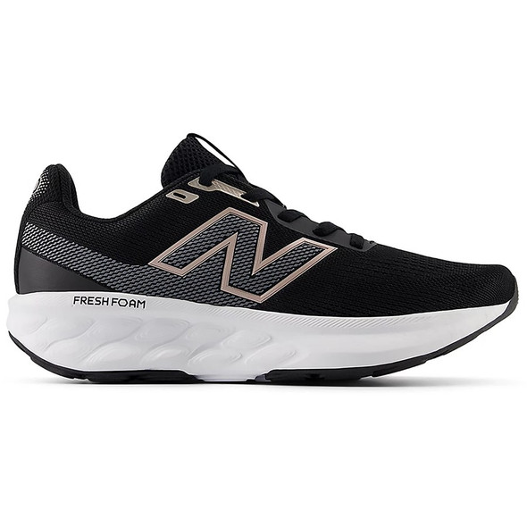 New Balance Fresh Foam 520 V9 D Wide Women's Running /Walking Shoes Black Metallic 10