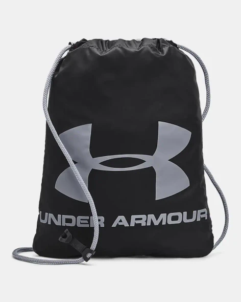 Under Armour Unisex Ozsee Sackpack Black/Steel 