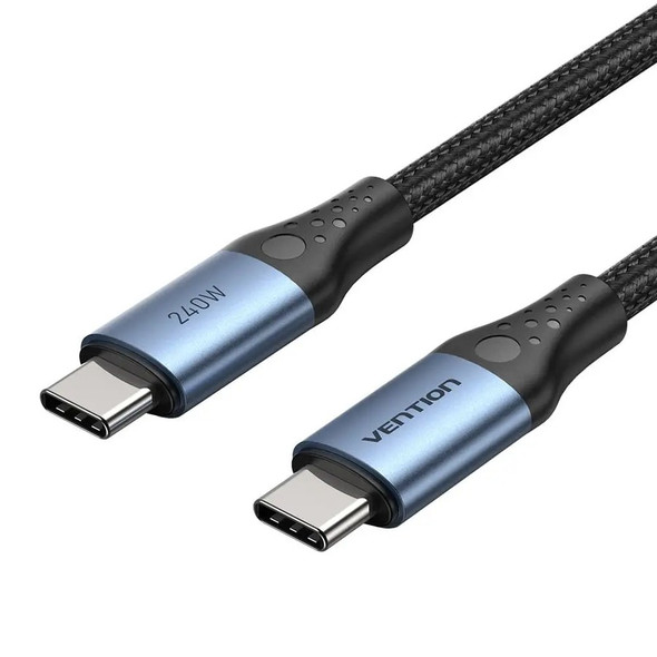 240W Aluminum Alloy Data Cable Type-C To Type-C -1.2M
