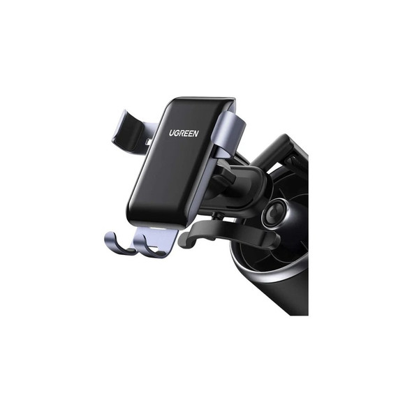 55548 Ugreen Gravity Phone Holder for Round Air Vent - Universal Car Mount, Auto Lock, for Cell phone 4.7" - 7"