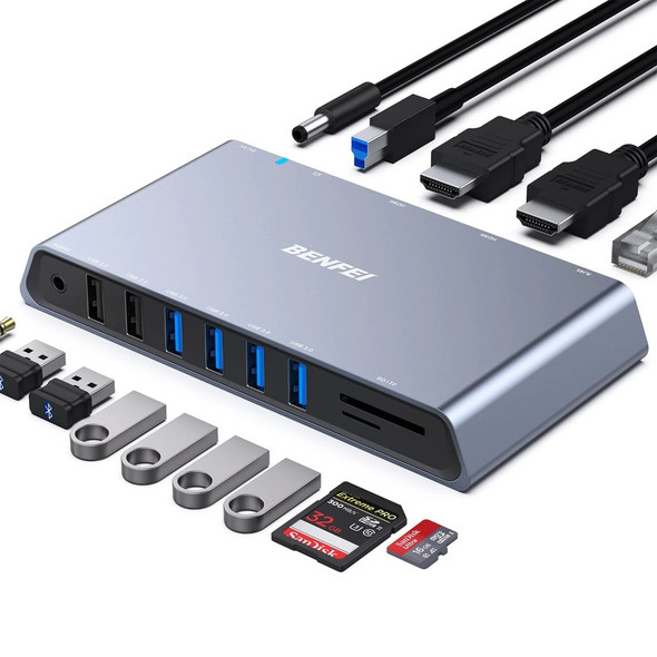 BENFEI 9in1 USB C Docking Station