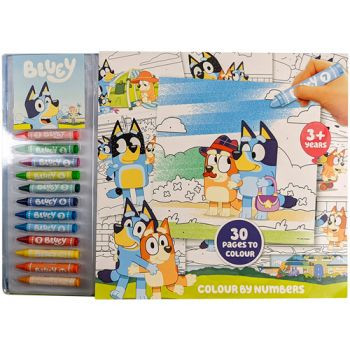 Bluey Colour by Numbers